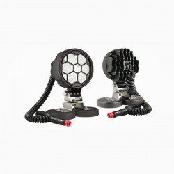 CRC 2-3-6-7 LED-es mágnes kerek munkalámpa